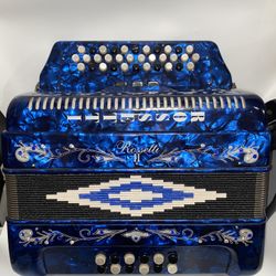 SOL (GCF) Rossetti II 34 Button 3 Switch Diatonic Accordion