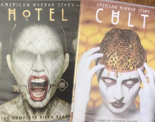 America horror story, Disney marvel Harry Potter movies Bluray and dvd collectibles