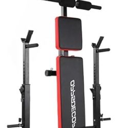 Weight Bench Set . Weights Are Not Included
