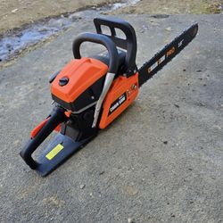 Chainsaw,  Chainsaw Pro with 2-Stroke Engine, 18inch Chain Saw Bar.