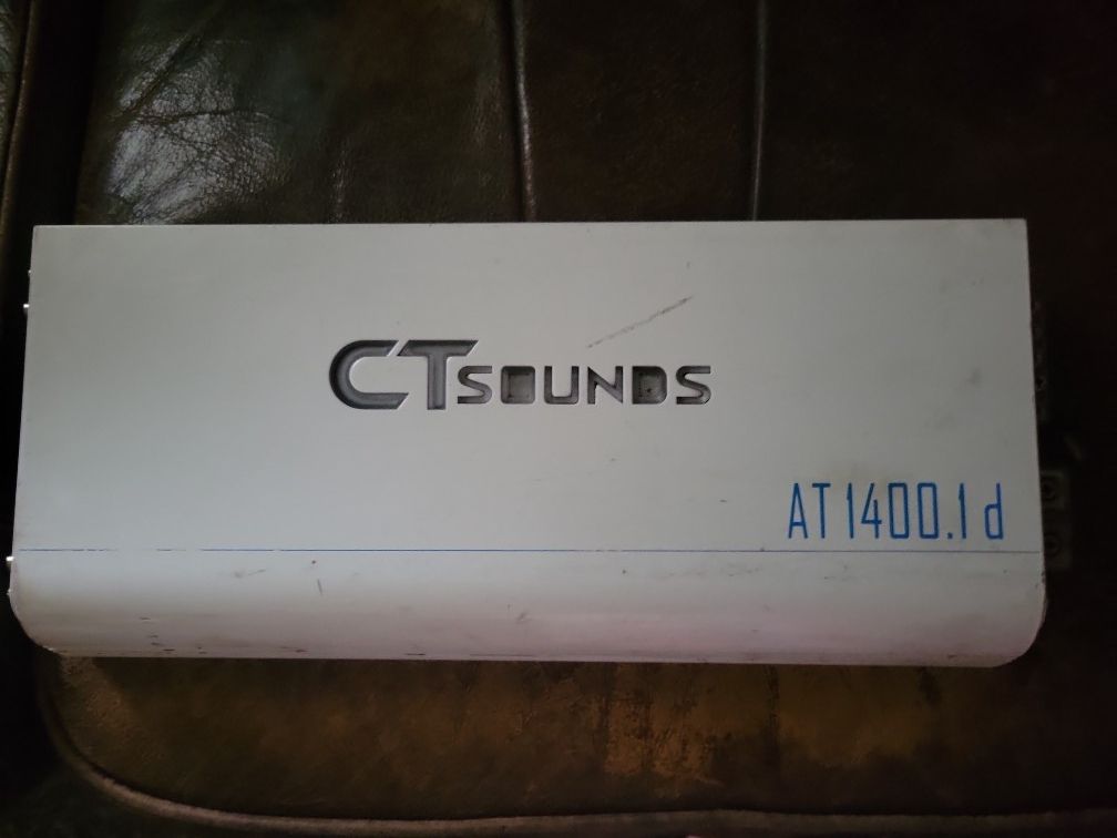 CT Sounds AT 1400.1d Amplifier