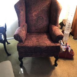 Pair Wingback Chairs…$75.00