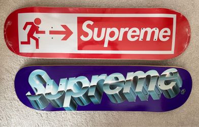 Supreme Skateboard Decks