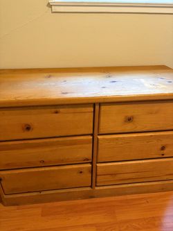 Wood dresser
