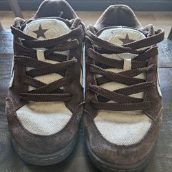 Converse All Star Rodeo OX Size 8.5 Chocolate/Cream Shoes/Sneakers Vintage/Rare!