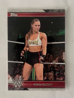 Ronda Rousey 2019 WWE Topps P-5