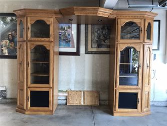Solid Wood entertainment cabinet