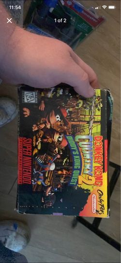 Donkey Kong country 2 snes