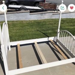 White frame For Full Sized Bed