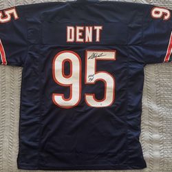 Richard Dent Signed Chicago Bears Custom Pro Style Jersey W/ MVP XX Beckett