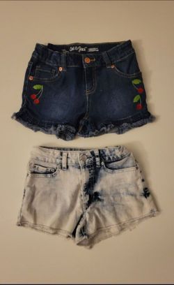 Girls Cat & Jack Denim Shorts 7/8