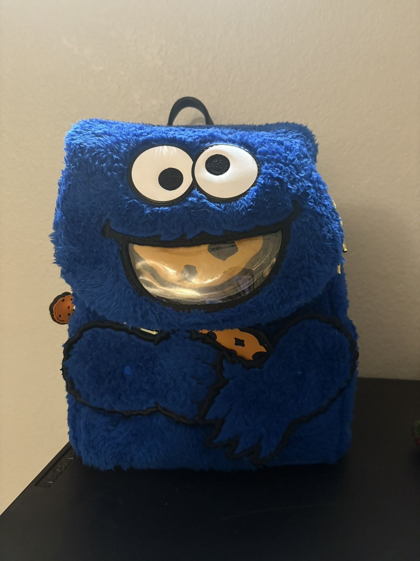 SESAME STREET COOKIE MONSTER LOUNGEFLY