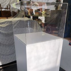 Display Cases With White Lam. 54"Hx 20"x 20"