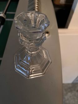 Glass Candle Holder- 12