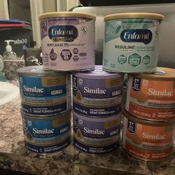 Baby Formula Similac & Enfamil