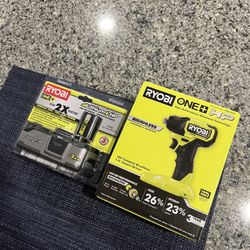 Ryobi Brushless 18v Impact Driver With Battery