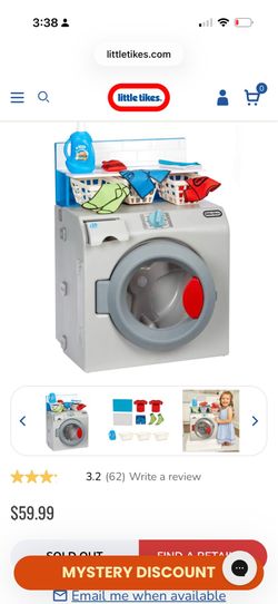 Super rare little tikes washer