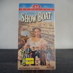Show Boat VHS 1992 MGM Presents Musical Release NEW Kathryn Grayson Ava Gardner