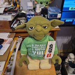 Lego Plush Yoda Doll 