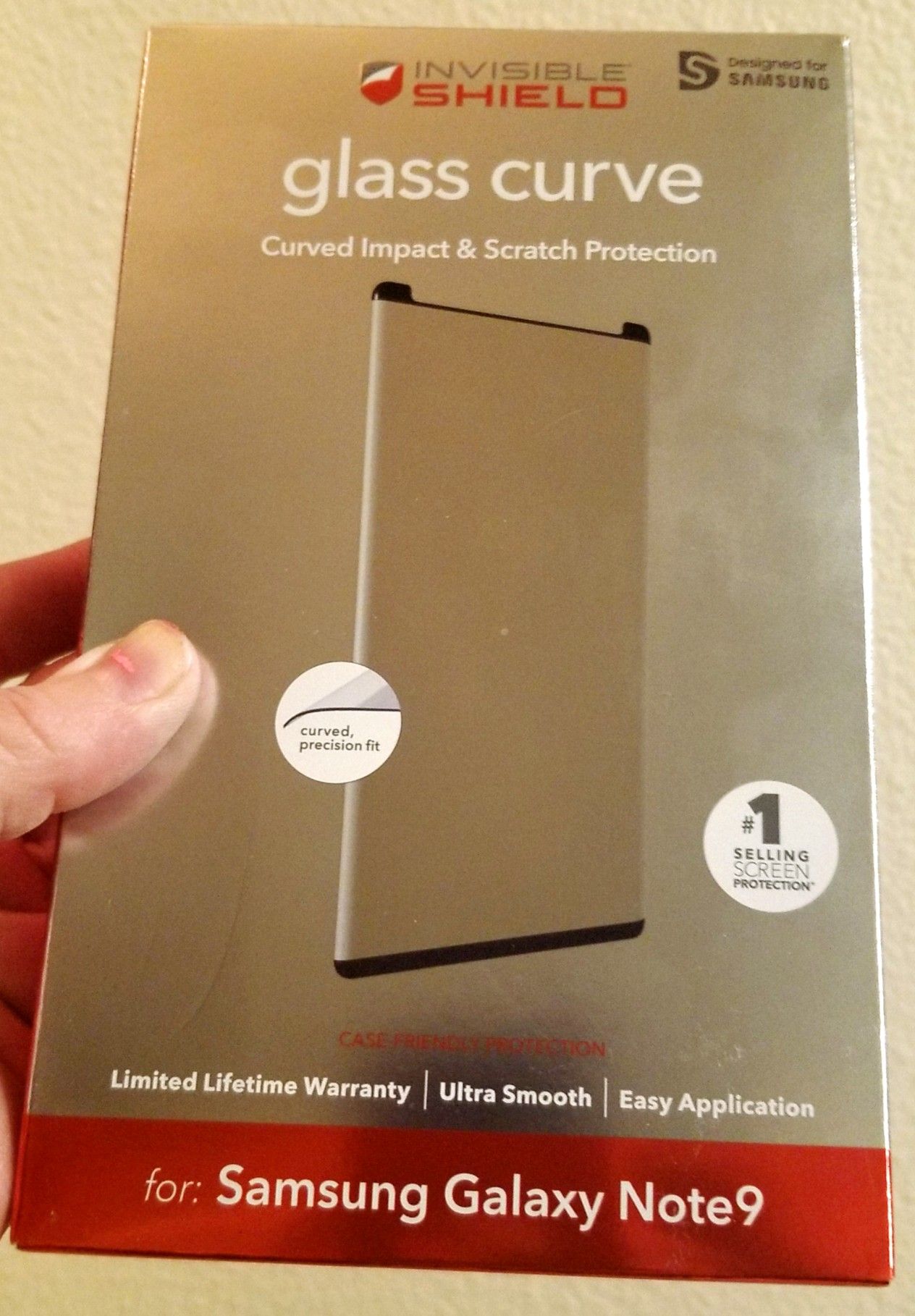 INVISIBLE SHIELD FOR SAMSUNG GALAXY NOTE 9