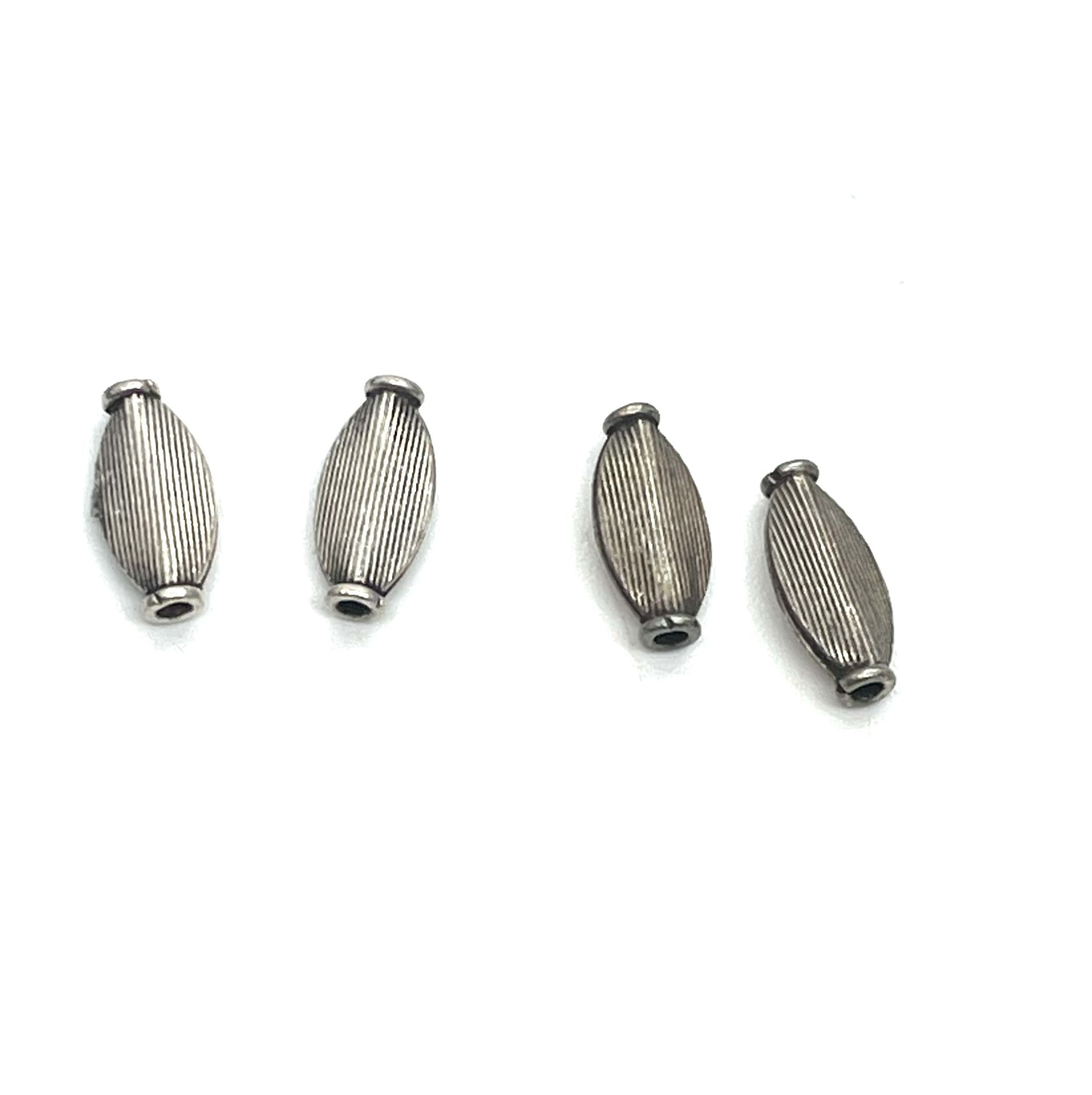 Sterling Oval Bead Lot