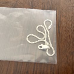 7” 925 Sterling Silver Bracelet 