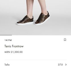 Louis Vuitton  Front Row Sneakers