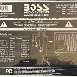 Boss Audio Elite  Car Stereo System