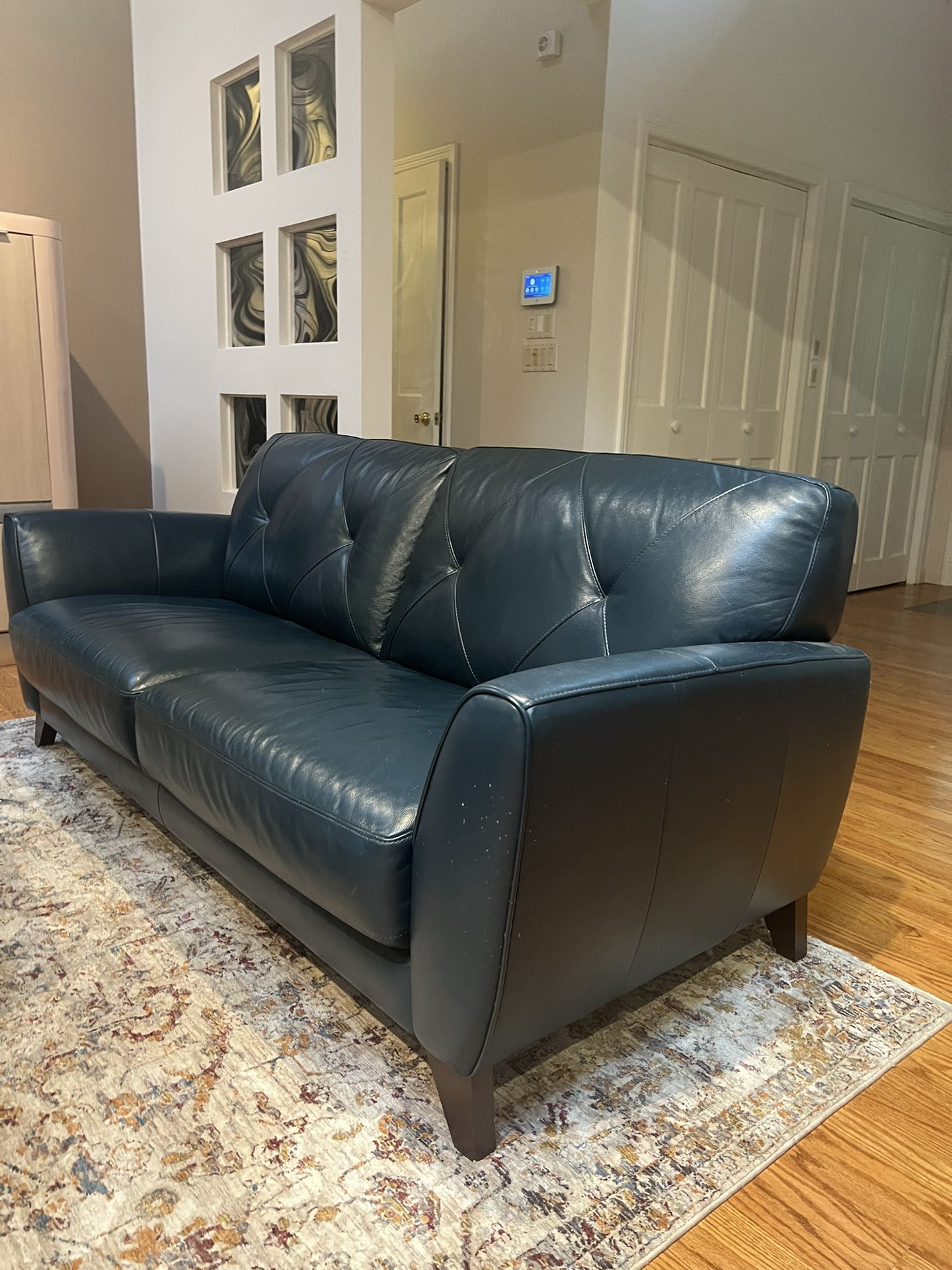 Leather Living Room Couch 