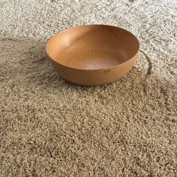 Wooden Bowl By Ellinger