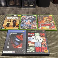 PS2 And Xbox Games