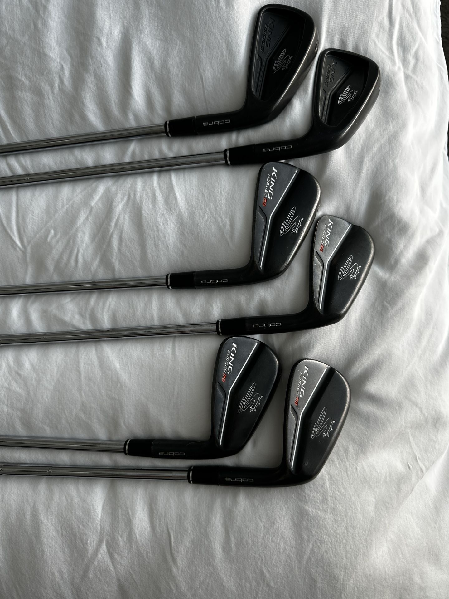 Fers De Golf Taylormade Tour Issue CB/MB Combo - Forged Japon - KBS C Taper Lite 115X - Occasion