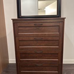 Dresser With A Mirror 