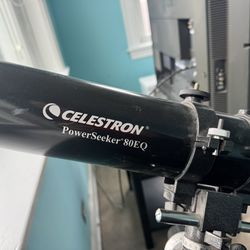 ***Celestron Telescope PowerSeeker 80EQ***