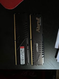 Kingston Fury Beast DDR5 RAM (2x8) 16gb