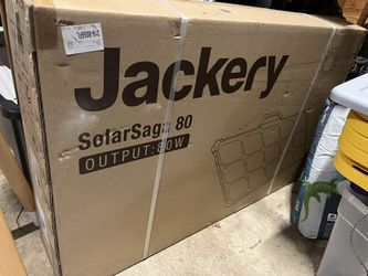 New In Box Jackery SolarSaga 80W Solar Panels