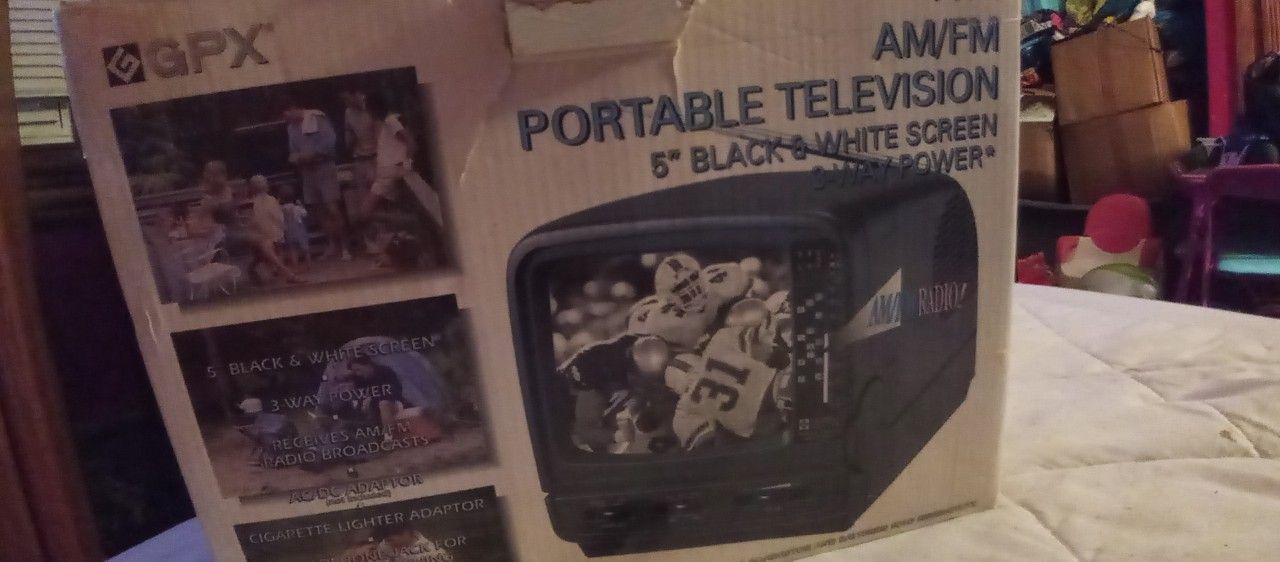 Gpx Portable Tv And Radio