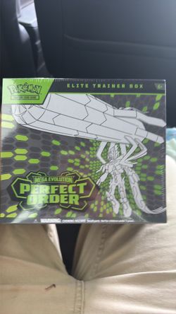 Mega evolution perfect order elite trainer box