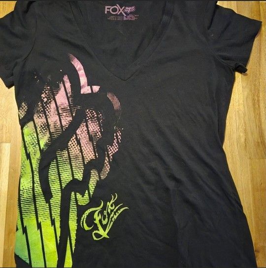 Nwot Fox Racing Graphic T Shirt Women's Size Small