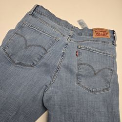 Levis High Rise Straight Size 30