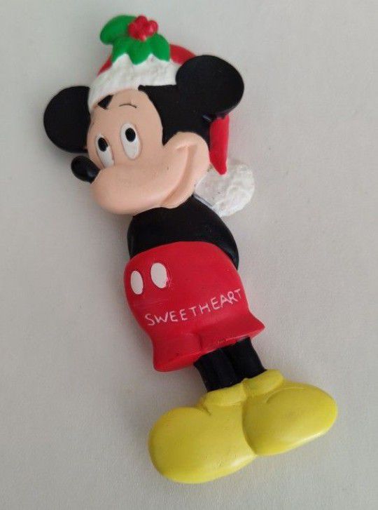 Vintage Disney Hallmark Christmas Ornament Mickey Mouse Sweetheart