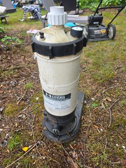 Prices firm... Cartridge pool filter