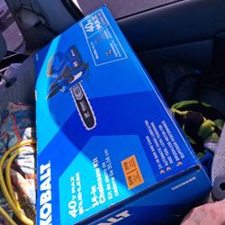Kobalt  14in Chainsaw Kit Brand New