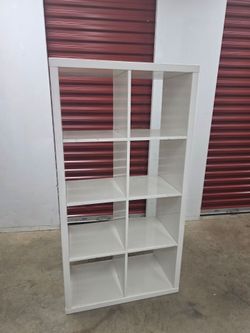 IKEA Kallax 2x4 Cube Shelf / Bookshelf – White Gloss