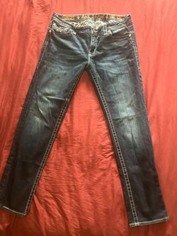 Women’s Rock Revival Jessica Easy Skinny Jeans Size 32