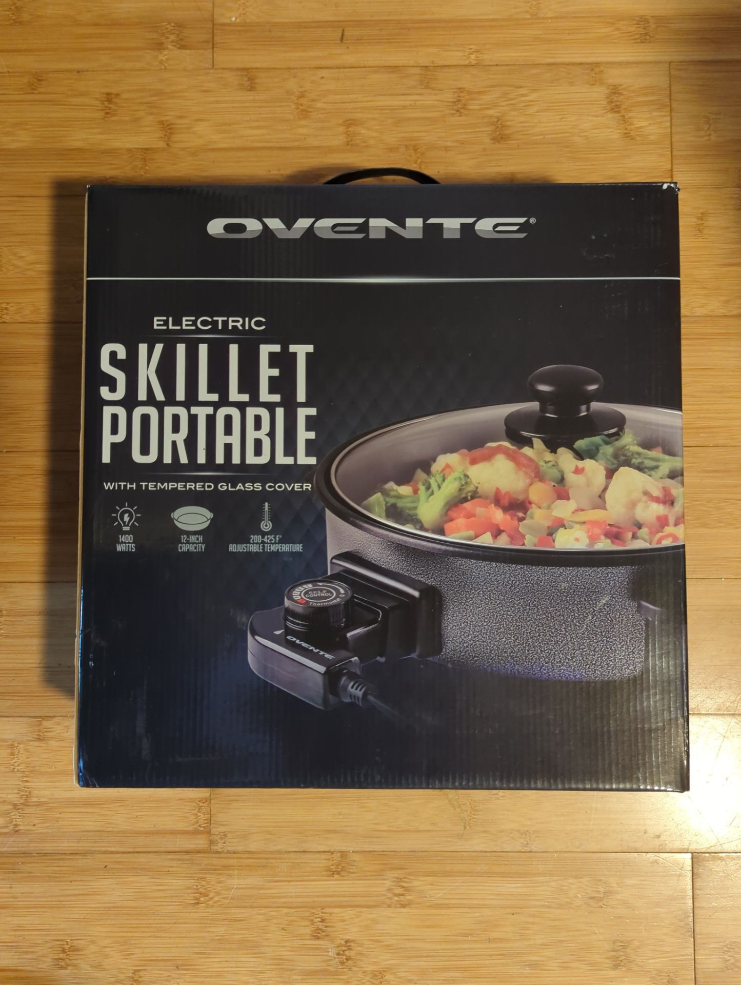Electric skillet portable
