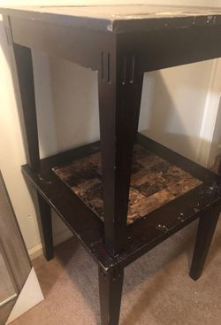 Two end tables