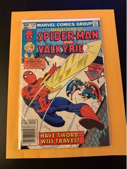 Marvel Team-Up #116 Spider-Man and Valkyrie Comic