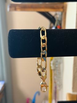 14k Fígaro bracelet