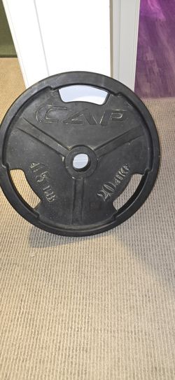 45 Pound Olympic Barbell Plate